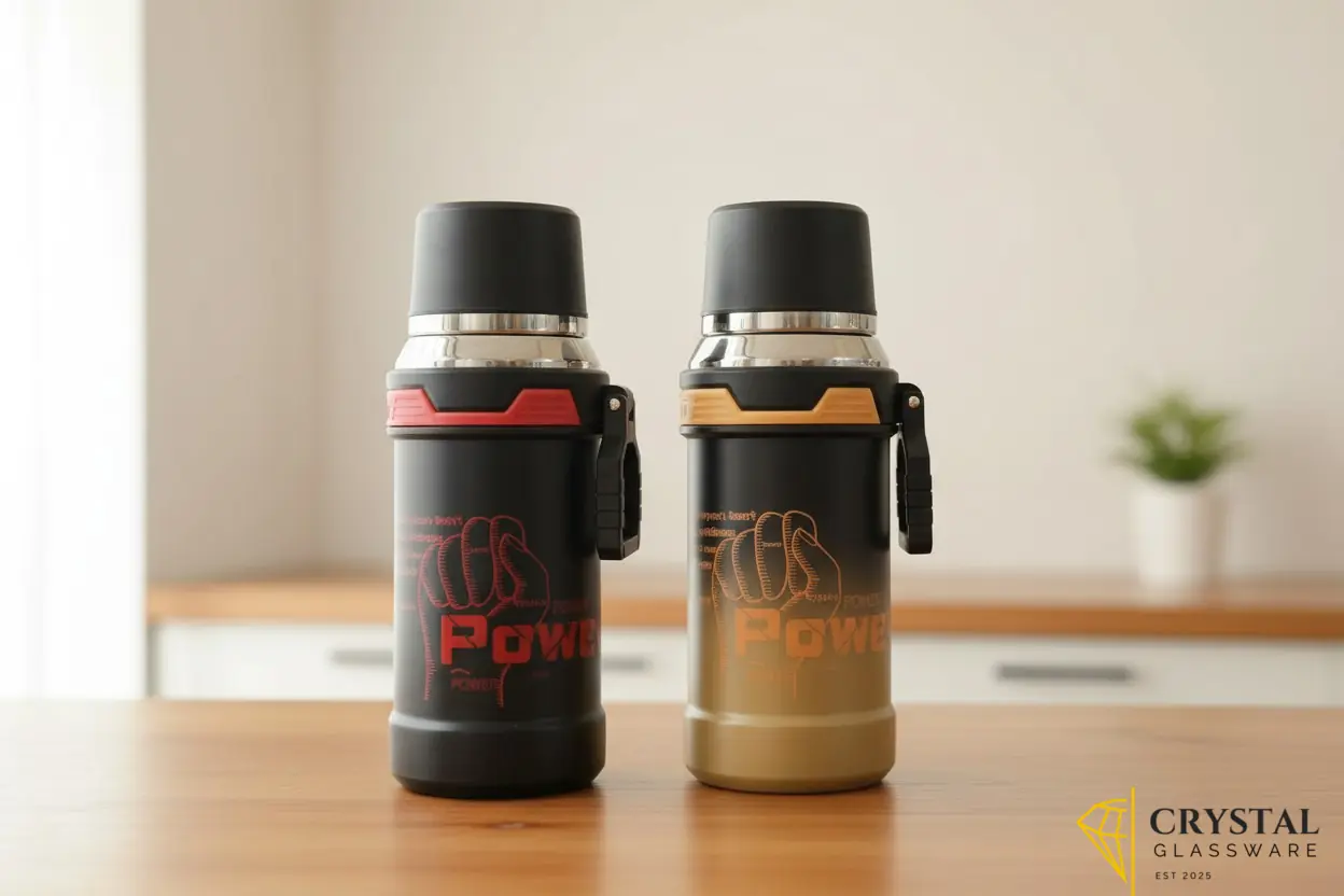800ml Power stainless steel vacuum insulated water bottle